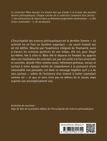 Hegel, Encyclopédie des sciences philosophiques