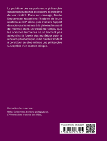La philosophie et les sciences de l'homme