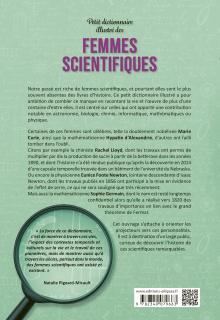 Petit dictionnaire illustré des femmes scientifiques - 110 noms, d’Hypatie aux récentes nobélisées