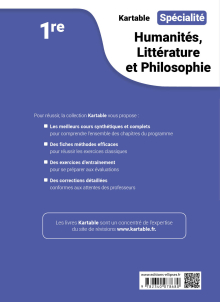 Spécialité Humanités, littérature et philosophie - Première