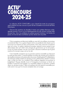 Questions européennes 2024-2025 - Cours et QCM - édition 2024-2025