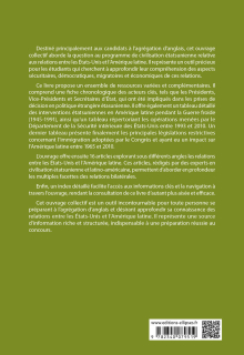 Agrégation anglais 2024. Les États-Unis et l'Amérique latine, de Franklin D. Roosevelt à Barack Obama, 1933-2017