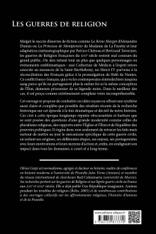 Les guerres de Religion. Un conflit franco-français (1559-1598)