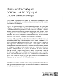 Outils mathématiques pour réussir en physique - Cours et exercices corrigés