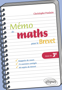 Mémo de mathématiques pour le brevet