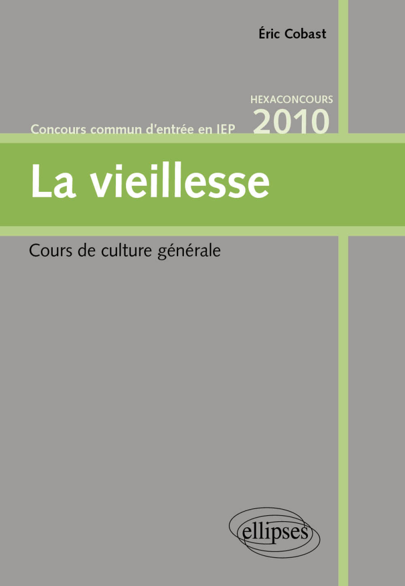 La vieillesse - Cours de culture générale