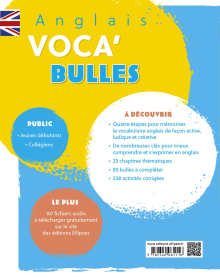 Anglais Voca'Bulles. A1A2 - Mémoriser le vocabulaire anglais autrement