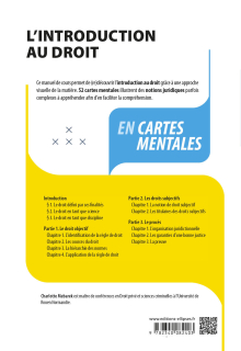 L'introduction au droit en cartes mentales