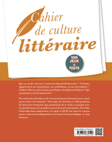 Cahier de culture littéraire