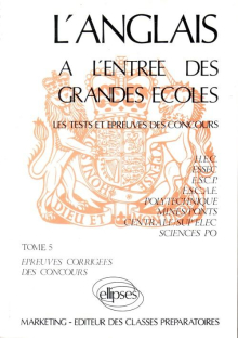 Anglais tome 5 épreuves corrigées 73/77  (L')