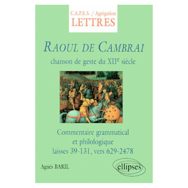 Cambrai (Raoul de), chanson de geste du XIIe siècle