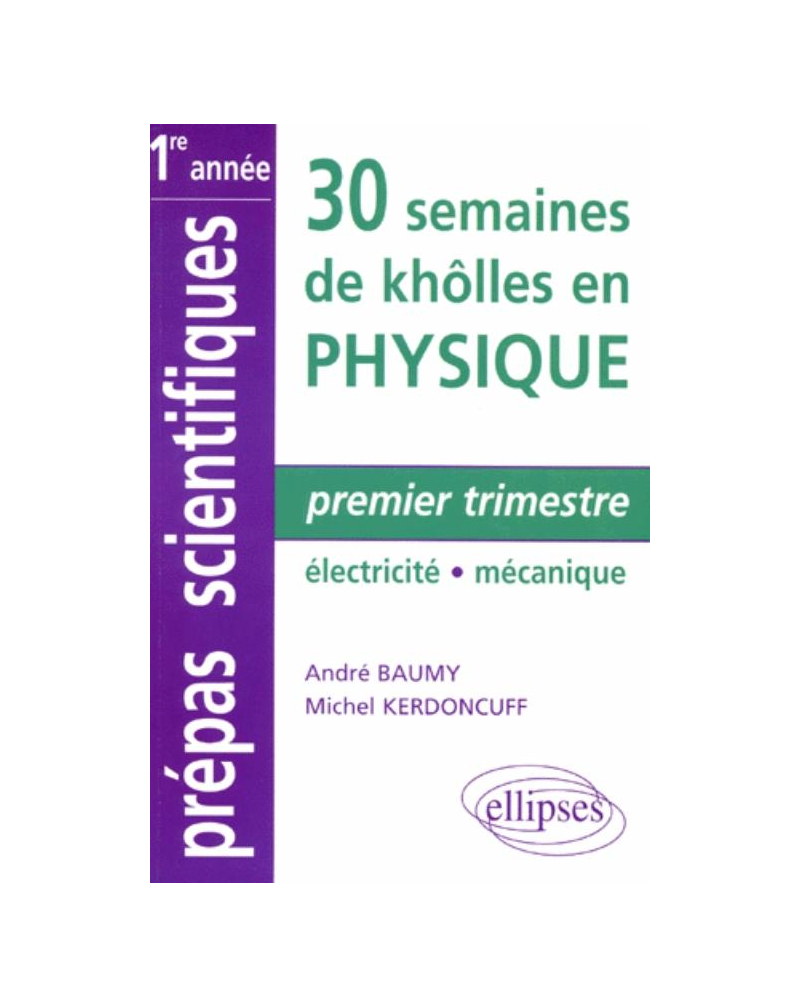 30SK 1ER TRIM.ELECTRI.MECA.