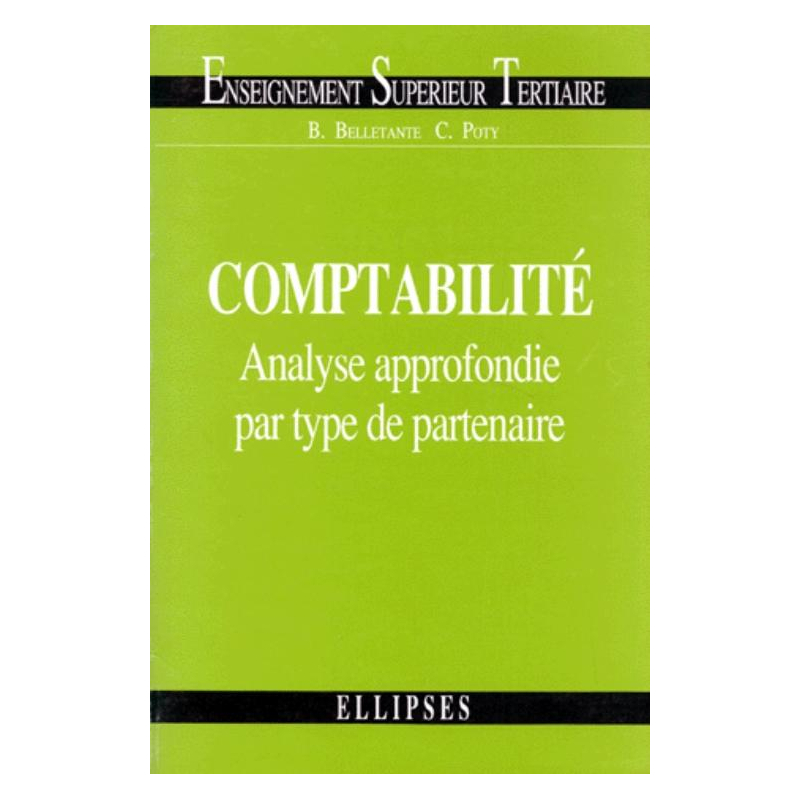 Comptabilité - Analyse approfondie  par type de partenaire