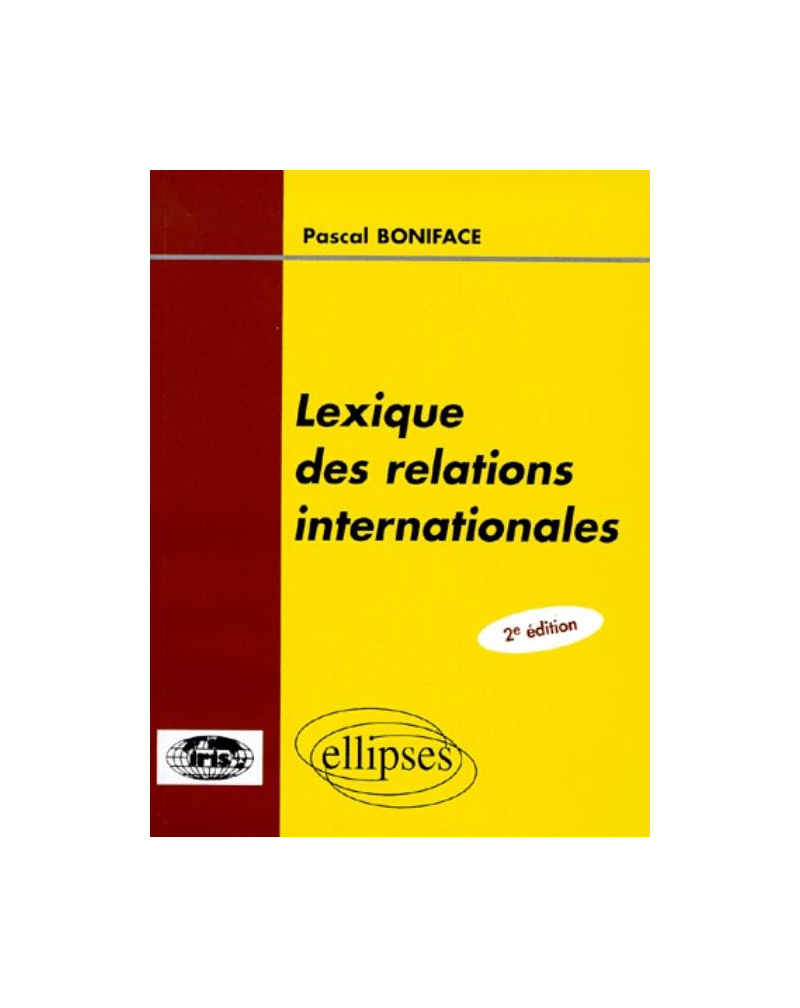 RSI LEXIQ.RELATIONS INTERN.2ED