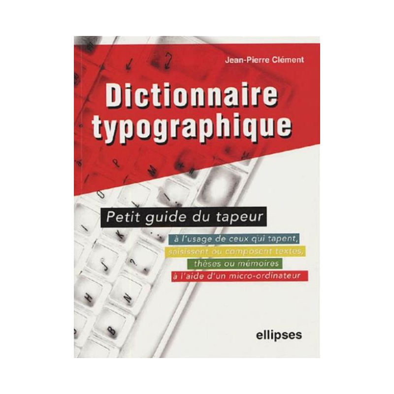 Dictionnaire typographique