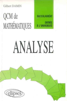 QCM de mathématiques - Analyse