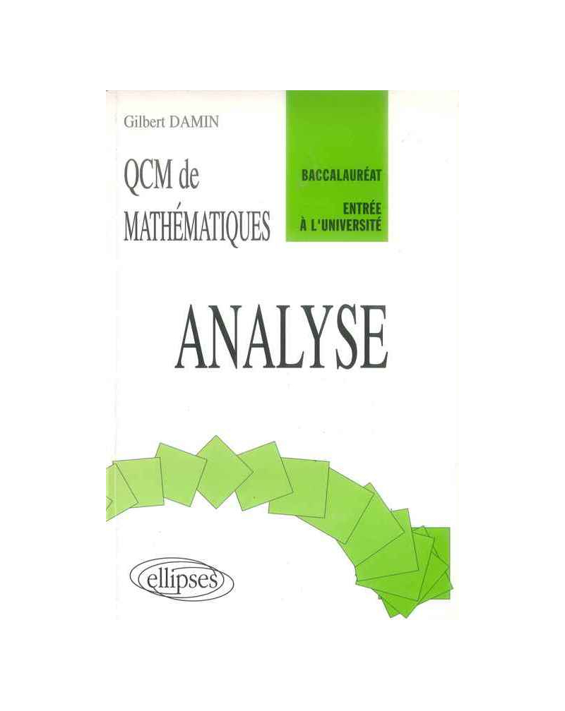 QCM de mathématiques - Analyse