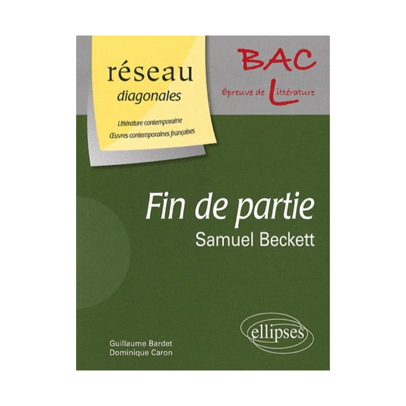 Beckett, Fin de partie