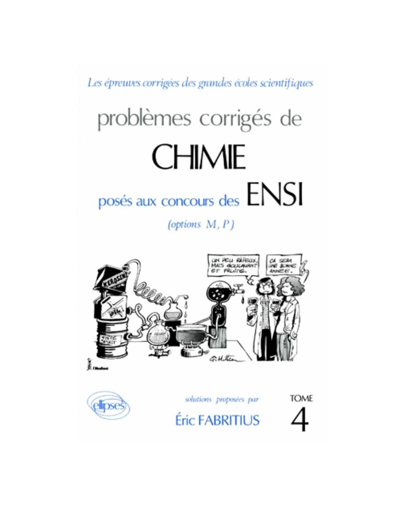 Chimie ENSI 1988-1990 - Tome 4