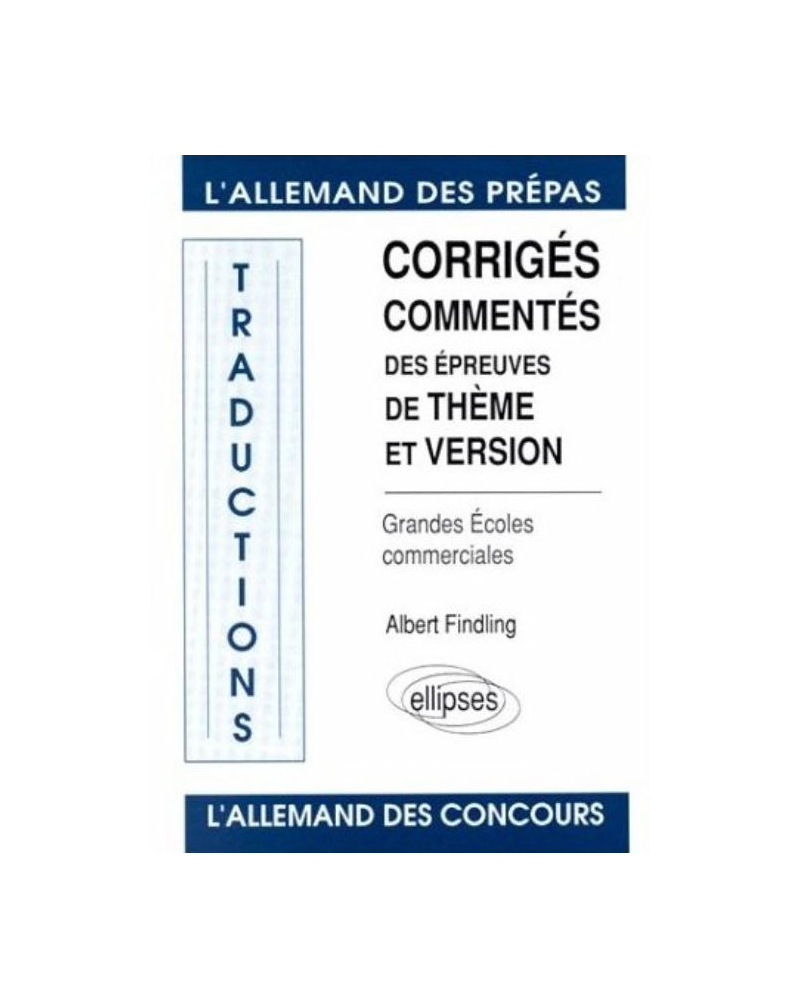 Traductions (thème/version) écoles commerciales