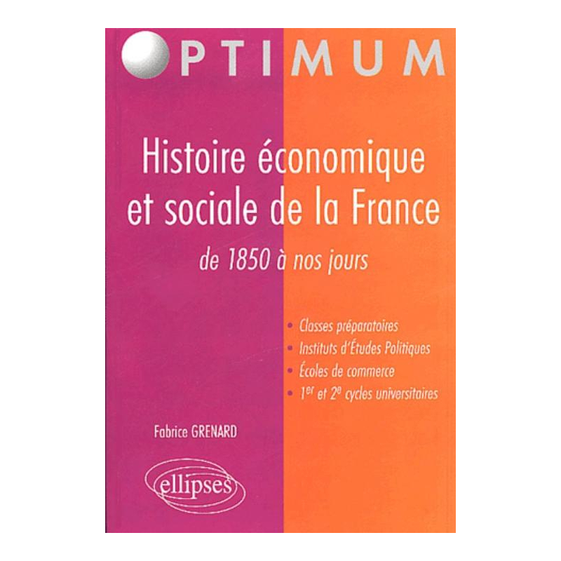 Histoire économique et sociale de la France (fin XIXe-XXe siècles)
