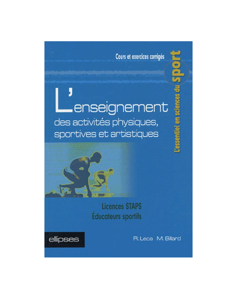 L'enseignement des activités physiques, sportives et artistiques - Licences STAPS - Educateurs sportifs