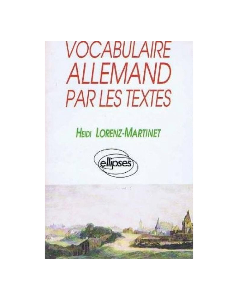 Vocabulaire allemand par les textes