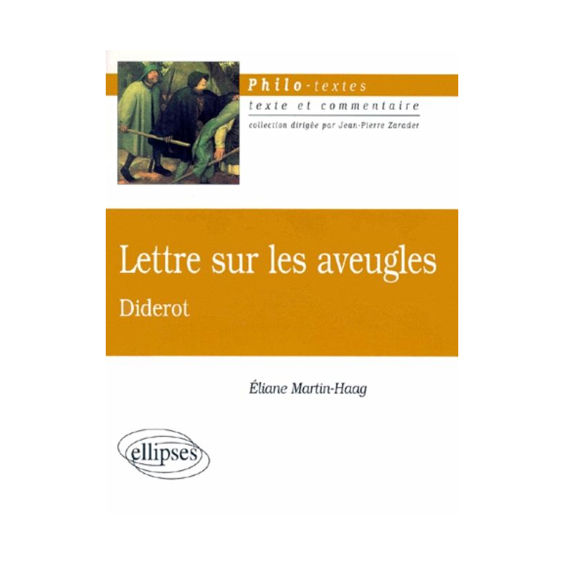Diderot, Lettre sur les aveugles