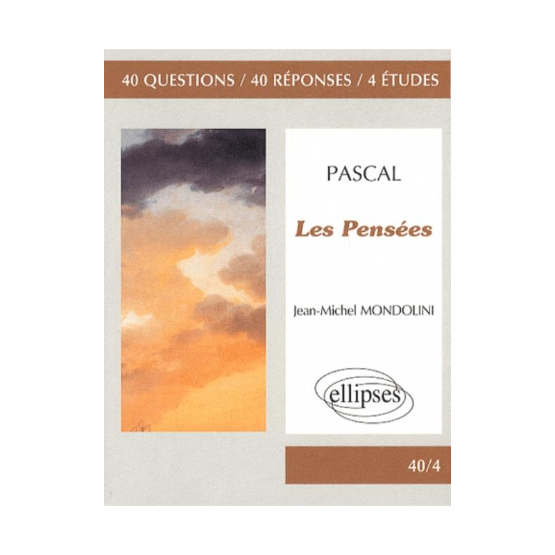 Pascal, Les Pensées