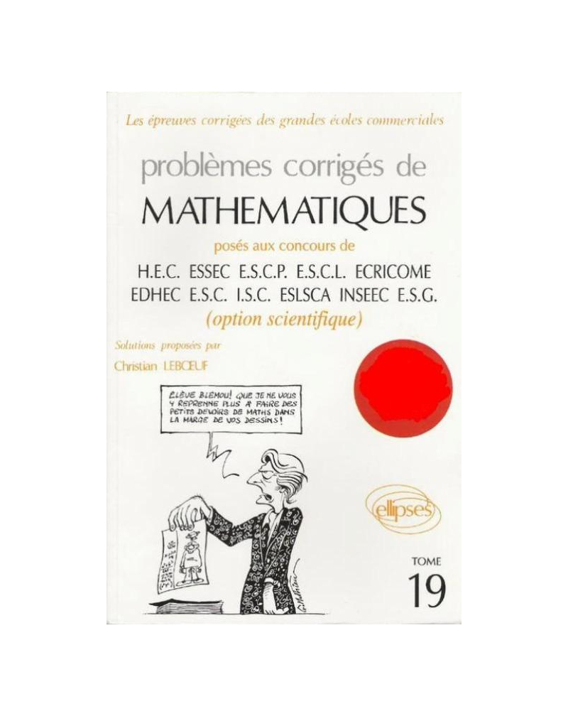 Mathématiques HEC 1997 - Tome 19 (option scientifique)