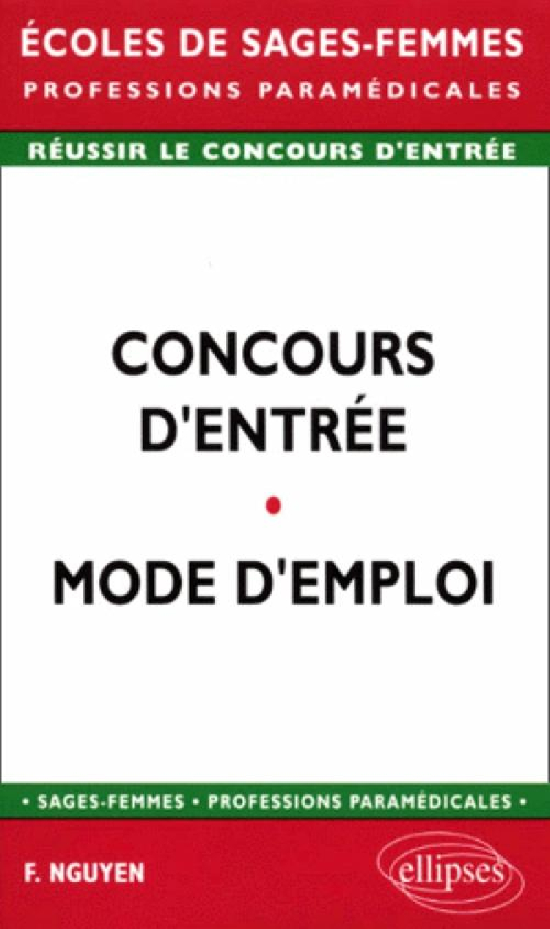 Concours d'entrée - Mode d'emploi