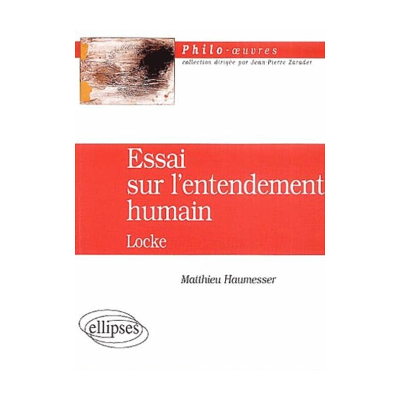 Locke, Essai sur l'entendement humain