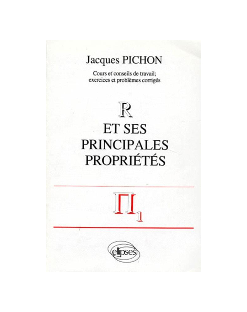 R et ses principales propriétés