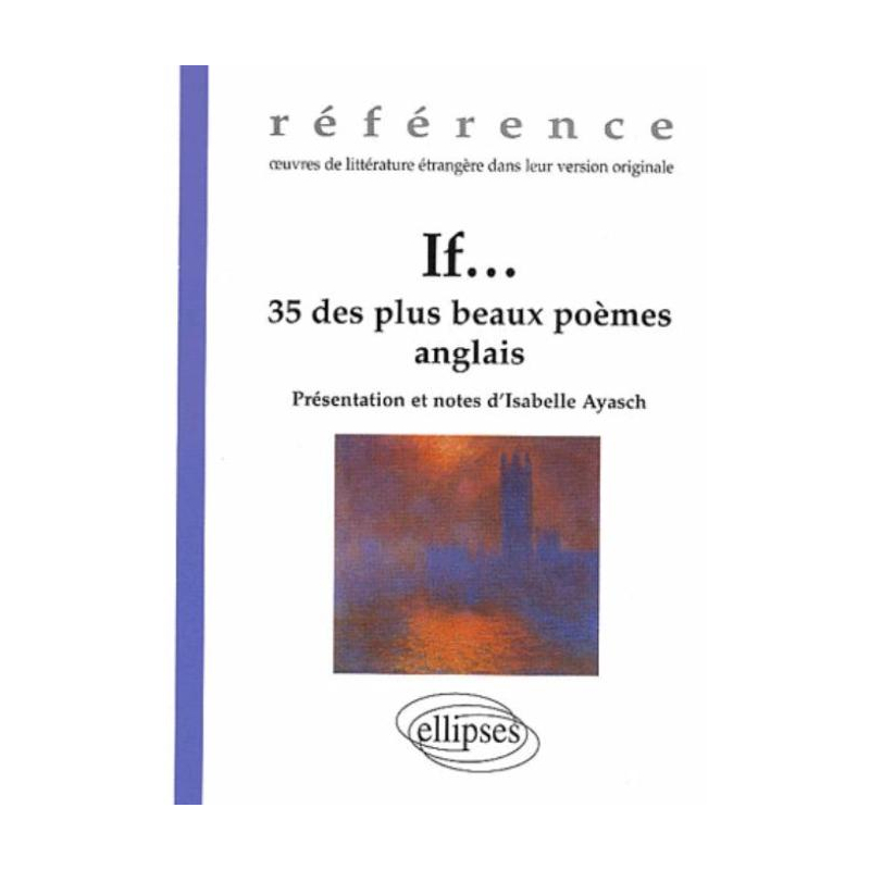 If…-35 des plus beaux poèmes anglais