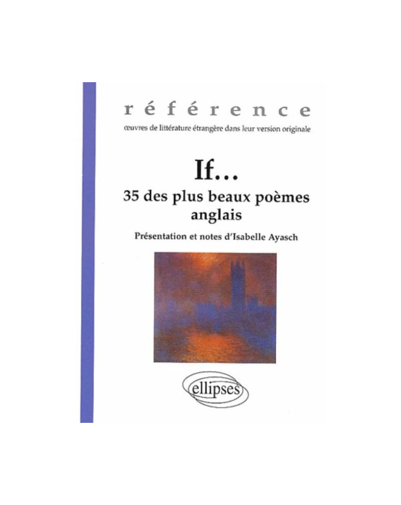If…-35 des plus beaux poèmes anglais