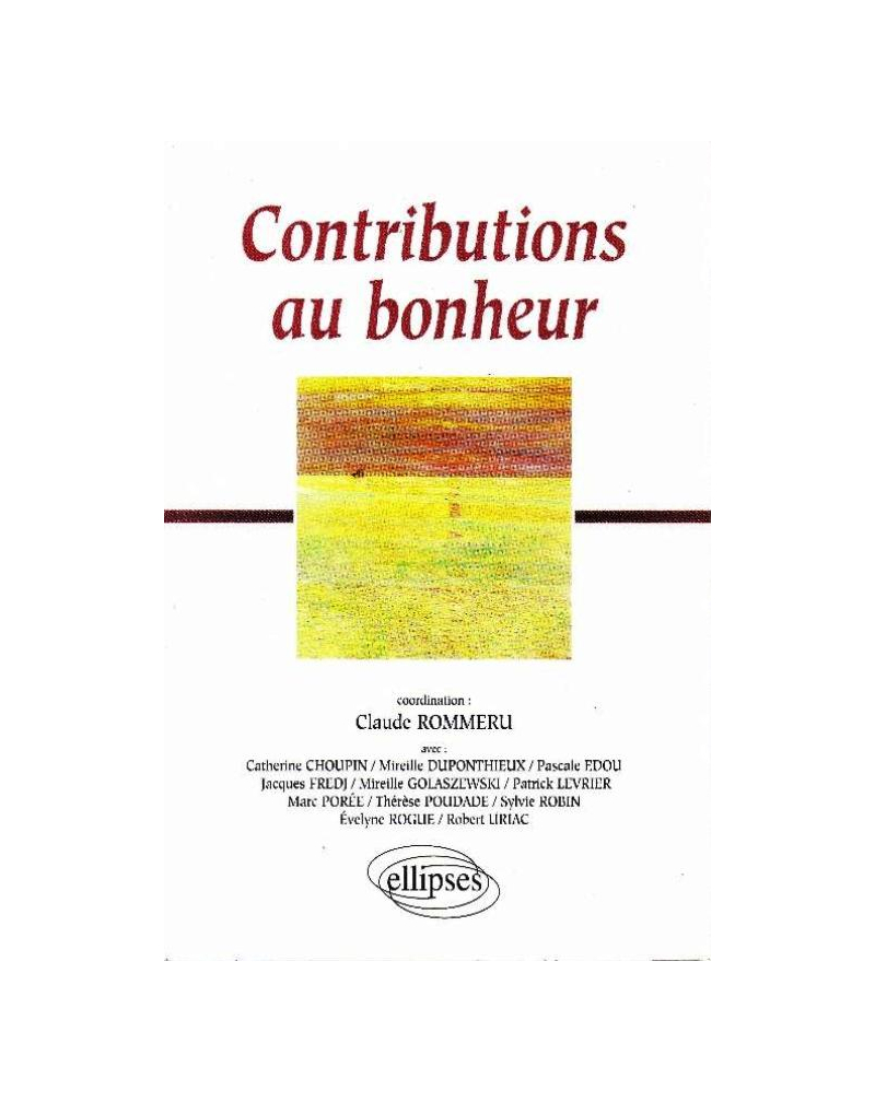 Contributions au bonheur