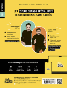 Le Manuel de POCHE du concours ACCES (Programme officiel : écrits + oraux) - 6e édition - édition 2024