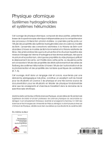 Physique atomique - Systèmes hydrogénoïdes & systèmes héliumoïdes - Cours et exercices corrigés