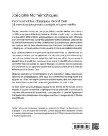 Terminale – Spécialité Mathématiques - Incontournables, classiques, grand oral : 44 exercices progressifs corrigés et commentés
