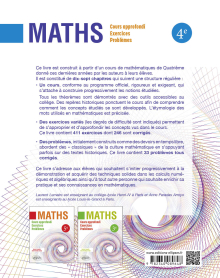 Mathématiques 4ème - Cours approfondi, exercices et problèmes