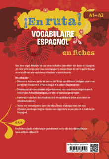 ¡En ruta! Vocabulaire espagnol en fiches - A1 vers A2