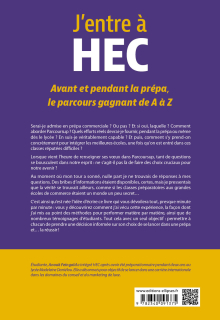 J'entre à HEC - Avant et pendant la prépa, le parcours gagnant de A à Z