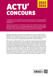 Relations internationales 2025-2026 - édition 2025-2026