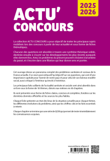 Thèmes sanitaires et sociaux 2025-2026 - édition 2025-2026