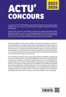 Questions européennes 2025-2026 - édition 2025-2026