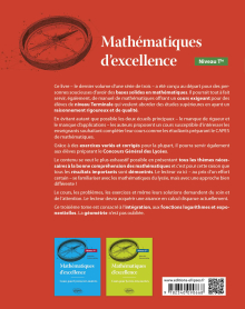 Mathématiques d'excellence - Niveau Terminale - Cours pour lycéens très motivés - 2e édition