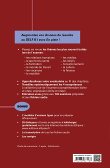 En piste ! • Préparation au DELF • Niveau B1 • [avec fichiers audio] (Fle)(Français langues étrangères)