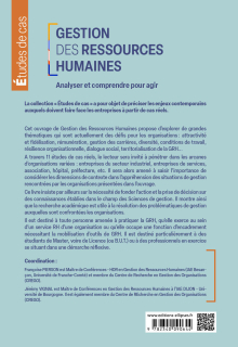 Gestion des ressources humaines - Analyser et comprendre pour agir