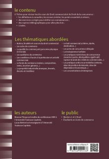 Fiches de droit commercial et de droit de la concurrence - A jour au 1er mai 2024 - 2e édition