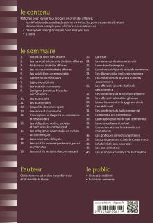 Fiches de droit des affaires - A jour au 15 avril 2024 - 4e édition